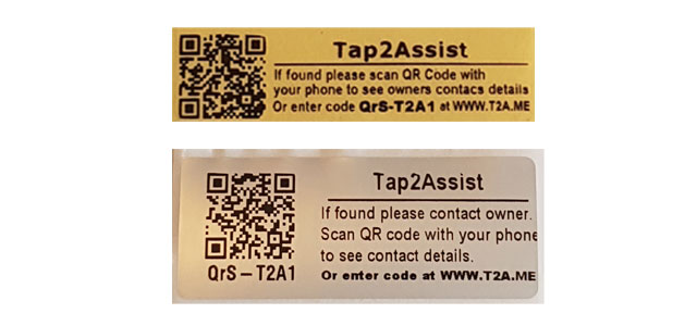 QR Asset Stickers