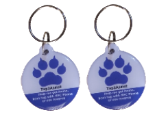 2 x NFC Tags for Small Dogs or Cats.